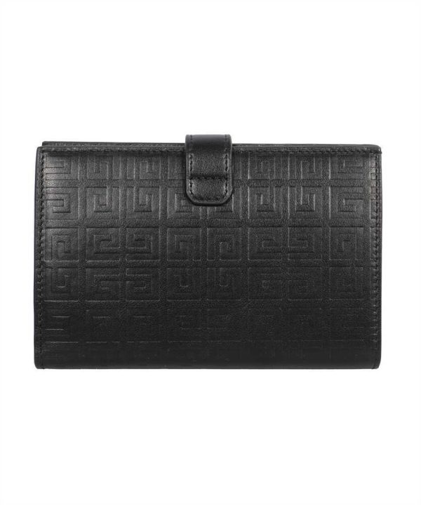 imgrc0081945287 Givenchy Medium Wallet Bi fold Black