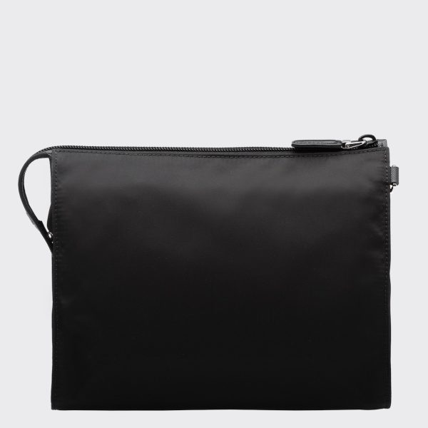 imgrc0082047224 Prada Tessuto Pouch Black