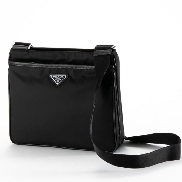 imgrc0082047448 Prada Tessuto Shoulder Bag Black