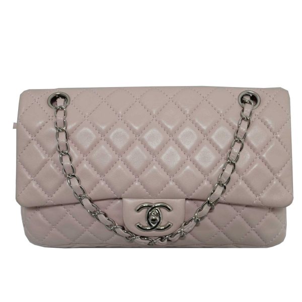 imgrc0082357886 Chanel W Flap Chain Shoulder Lambskin A Rank Bag Pink