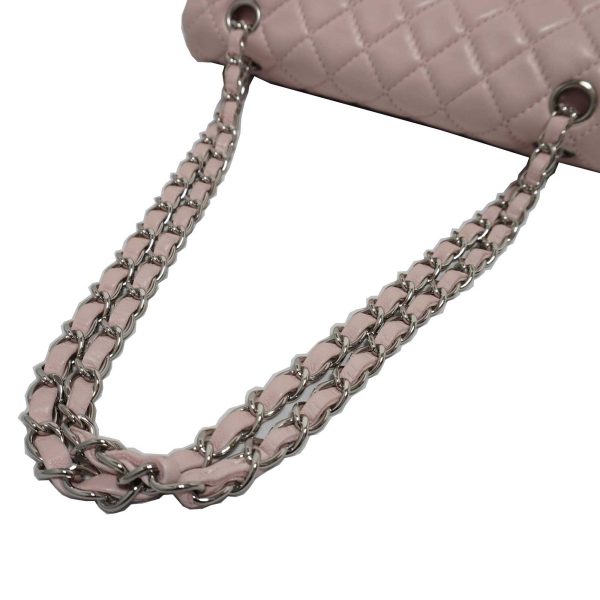 imgrc0082357903 Chanel W Flap Chain Shoulder Lambskin A Rank Bag Pink