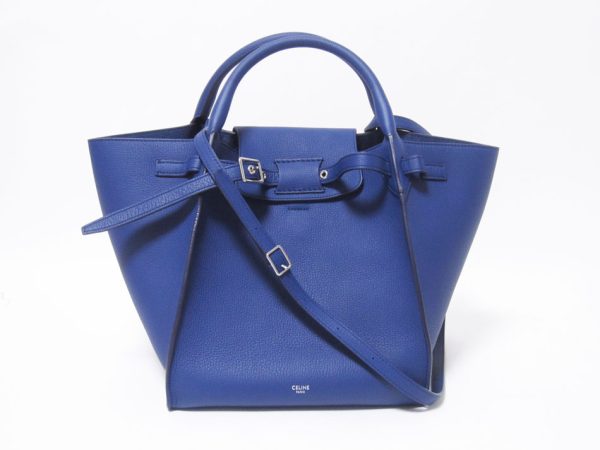 imgrc0083118068 Celine Big Bag 2Way Leather Dark Indigo