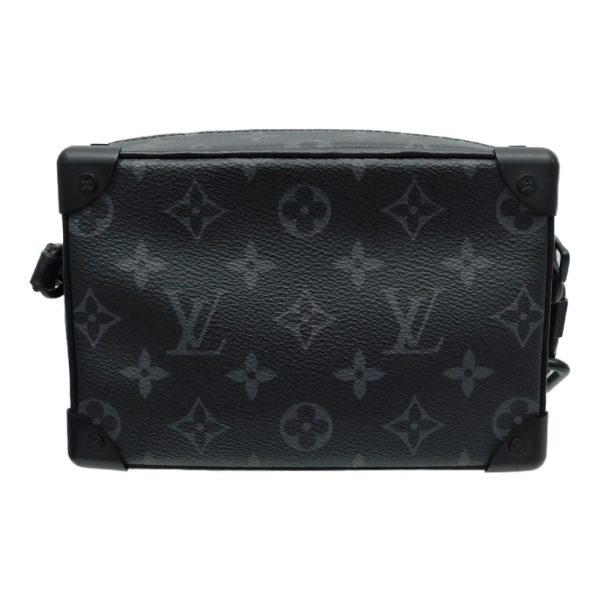 imgrc0083865319 Louis Vuitton Mini Soft Trunk Shoulder Bag Canvas Black