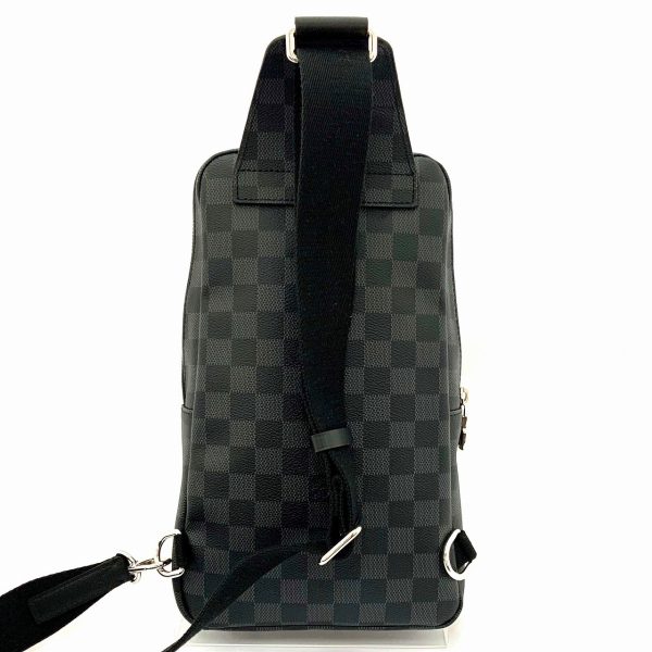 imgrc0084399900 Louis Vuitton Avenue Slingback Damier Graphite Body Shoulder Bag Black