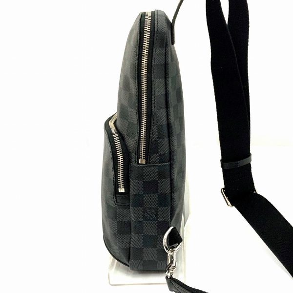 imgrc0084399902 Louis Vuitton Avenue Slingback Damier Graphite Body Shoulder Bag Black