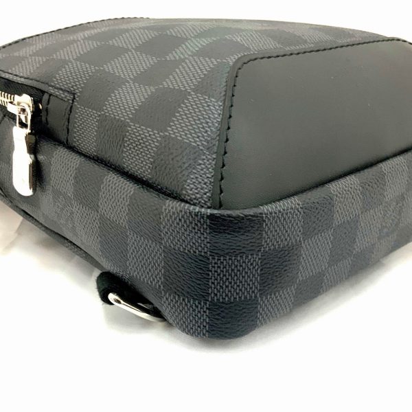 imgrc0084399905 Louis Vuitton Avenue Slingback Damier Graphite Body Shoulder Bag Black