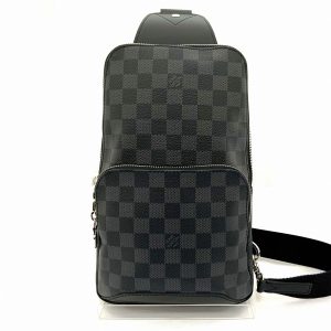 imgrc0084399911 Louis Vuitton Monogram Shadow Duo Messenger Shoulder Bag Grey