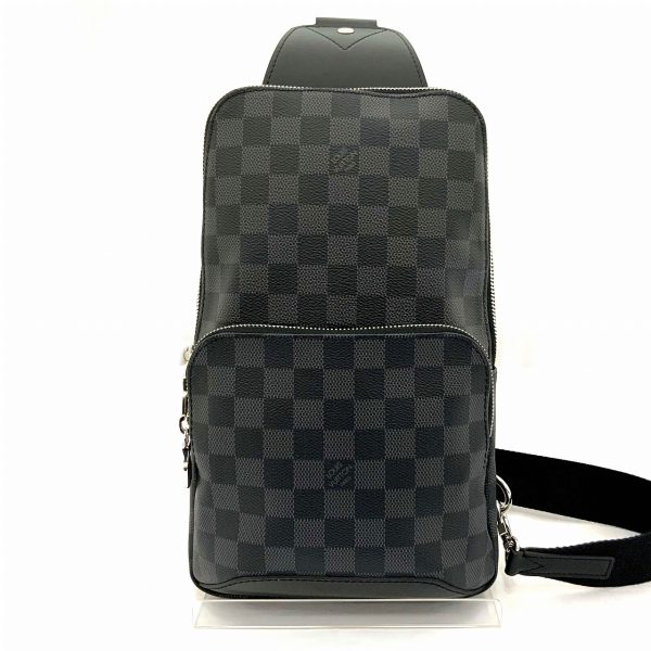 imgrc0084399911 Louis Vuitton Avenue Slingback Damier Graphite Body Shoulder Bag Black