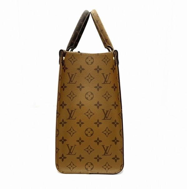 imgrc0084502289 Louis Vuitton On the Go MM Tote Bag Brown Beige