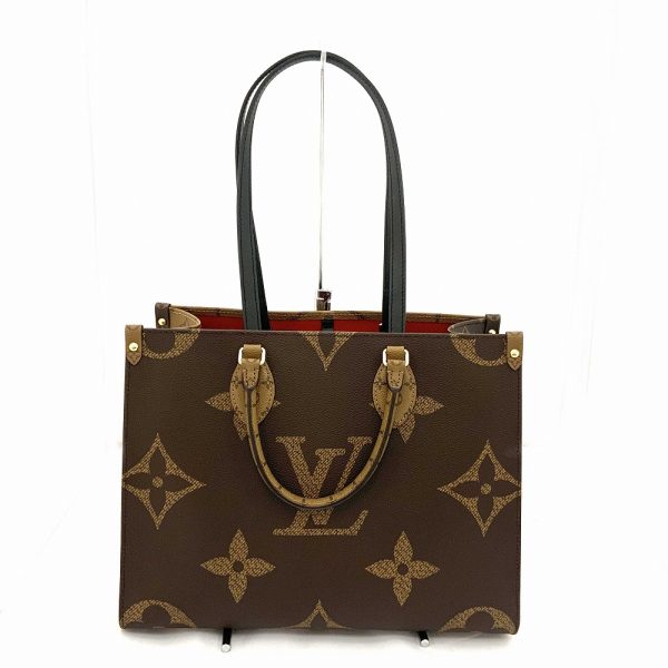 imgrc0084502296 Louis Vuitton On the Go MM Tote Bag Brown Beige