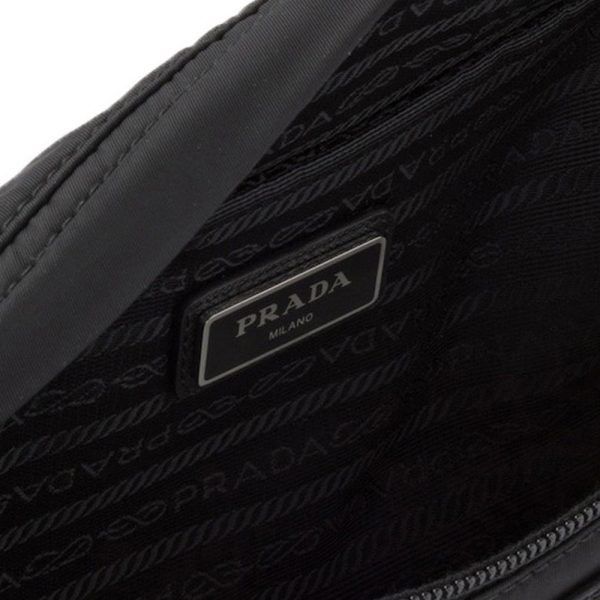 imgrc0084856678 Prada Re Nylon Bam Bag Black