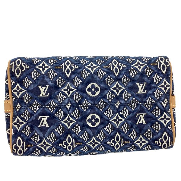 imgrc0085153398 Louis Vuitton Speedy Bandouliere 25 Monogram Blue