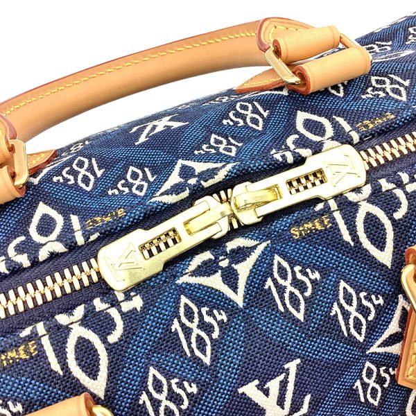 imgrc0085153399 Louis Vuitton Speedy Bandouliere 25 Monogram Blue