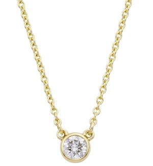 imgrc0085258825 Tiffany Co Elsa Peretti Diamond Pendant 18K Yellow Gold