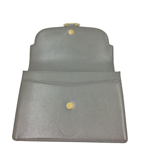 imgrc0085402687 Gucci One Shoulder Bag Leather Gray