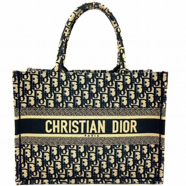 imgrc0085663834 Dior Book Tote Medium Trotter Blue Navy