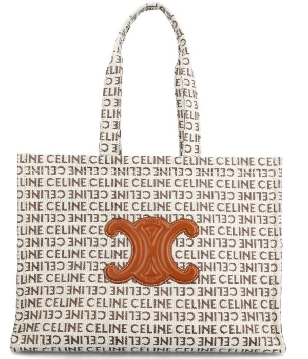 imgrc0085907793 Celine Large Cabas Tote Natural LogoTan