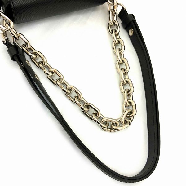 imgrc0086147998 Louis Vuitton Twist Lock XL One Shoulder Bag Black