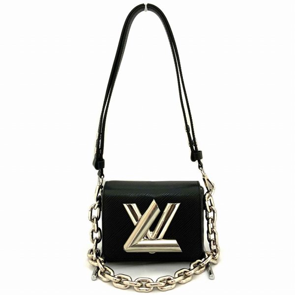 imgrc0086148000 Louis Vuitton Twist Lock XL One Shoulder Bag Black