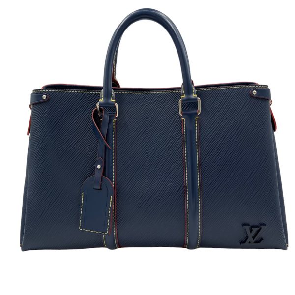 imgrc0086228888 Louis Vuitton Soufflo MM Epi Indigo Coquelicot