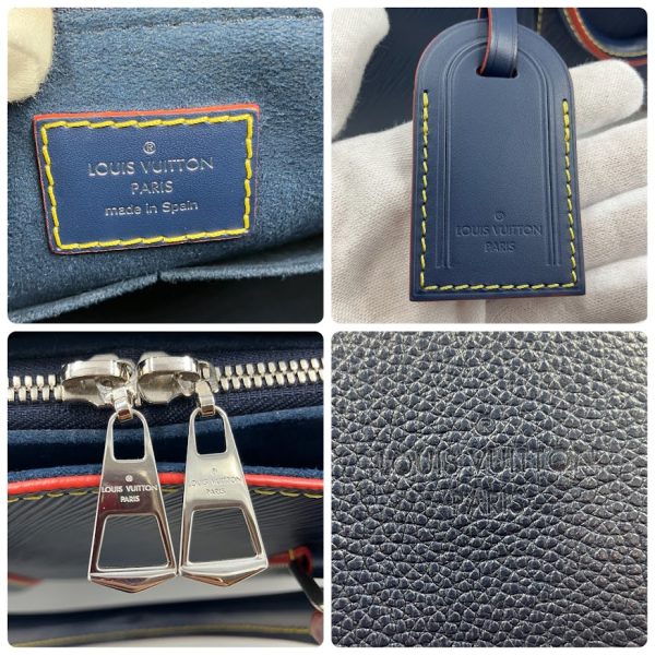 imgrc0086228896 Louis Vuitton Soufflo MM Epi Indigo Coquelicot