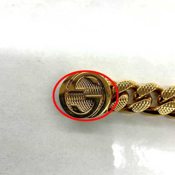 imgrc0086327914 Gucci Interlocking G Bracelet Gold Plated