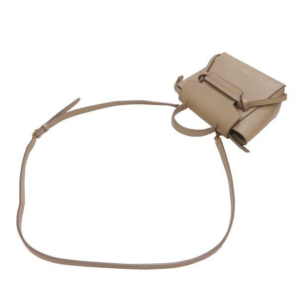 imgrc0086369036 Celine Pico Belt Shoulder Bag Light Taupe