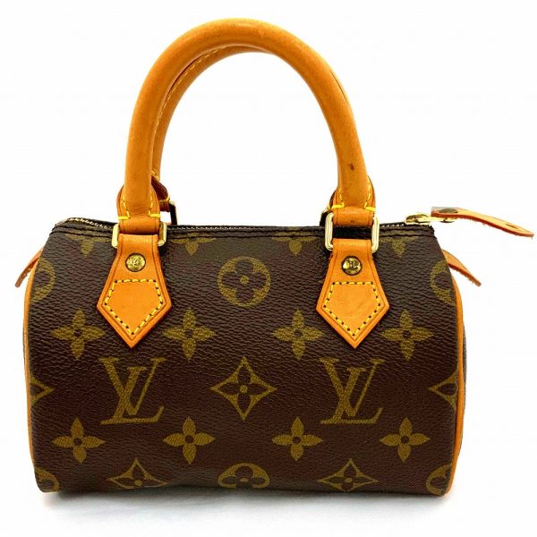 imgrc0086378924 Louis Vuitton Mini Speedy Monogram Handbag Brown