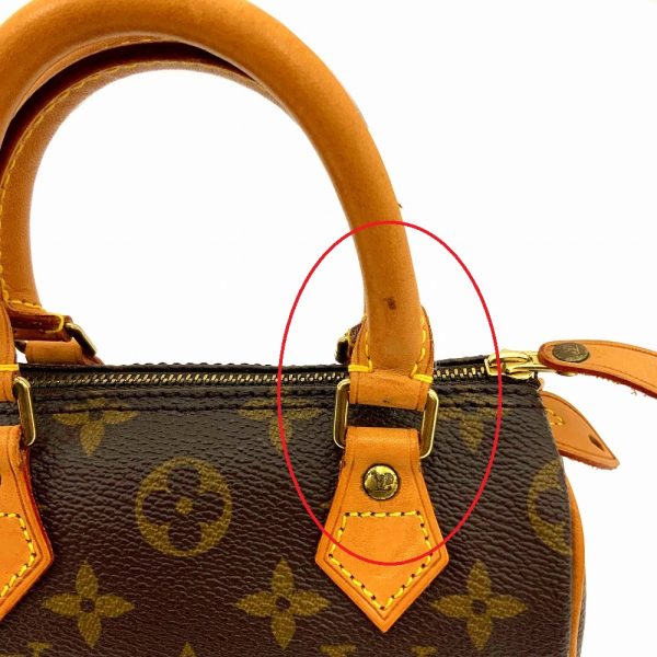 imgrc0086378928 Louis Vuitton Mini Speedy Monogram Handbag Brown