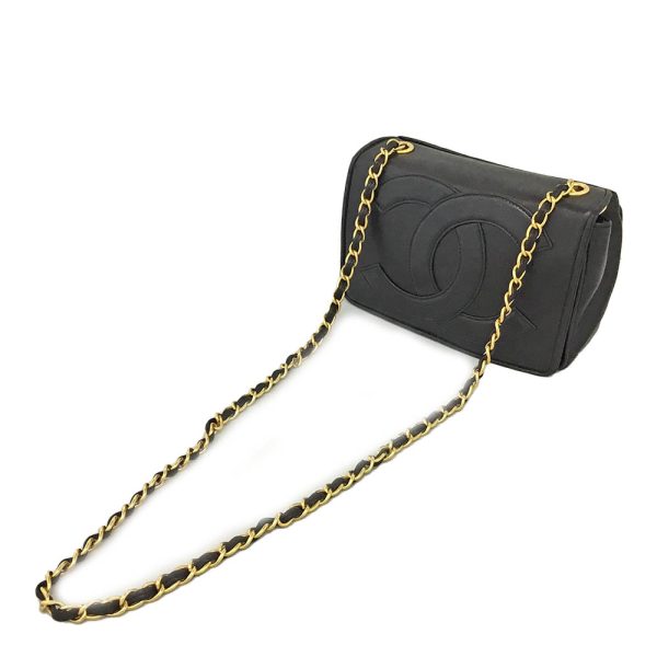 imgrc0086538916 Chanel Chain Shoulder Bag Lambskin Black