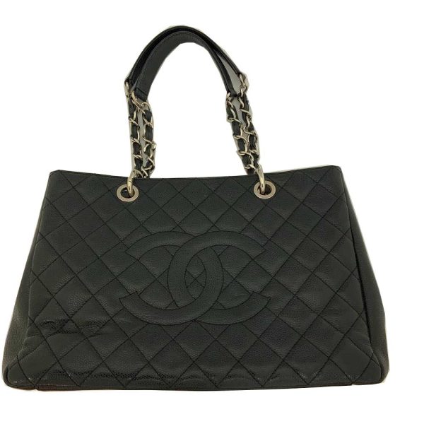 imgrc0086602827 Chanel Chain Tote Bag Caviar Skin Black