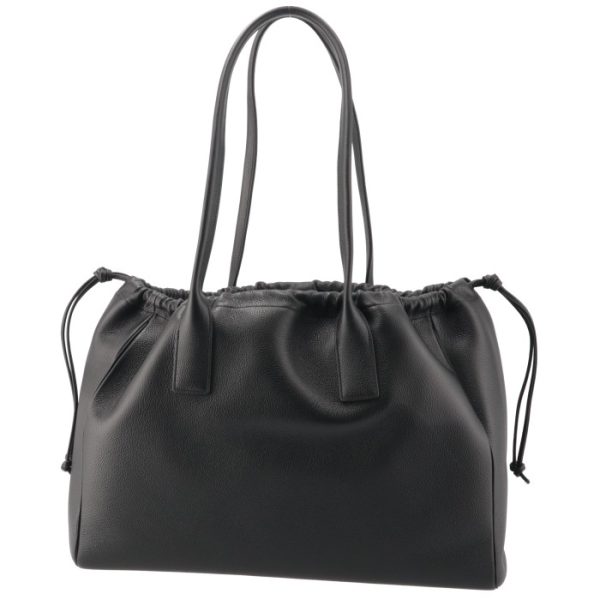 imgrc0086767669 Celine Cabas Drawstring Cuir Triomphe Black