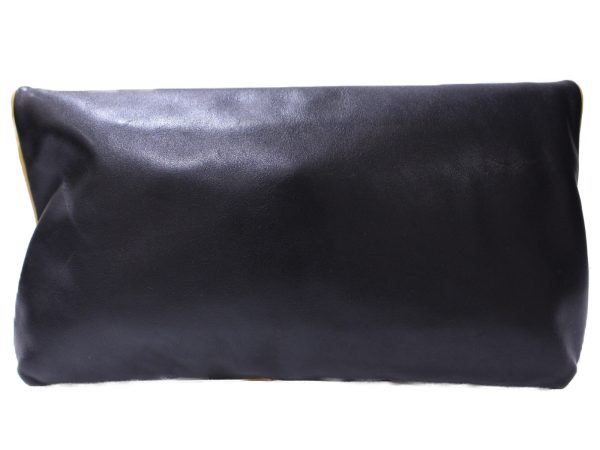 imgrc0087537834 Celine Clutch Bag Leather Black