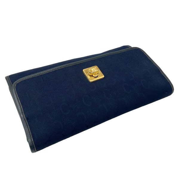 imgrc0087984666 Celine Macadam Clutch Bag Navy