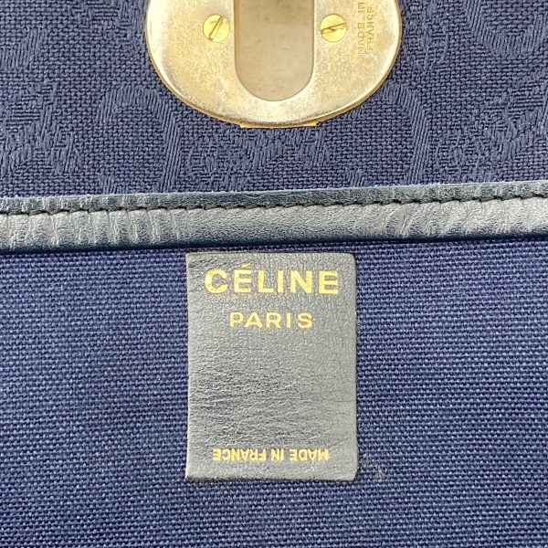 imgrc0087984669 Celine Macadam Clutch Bag Navy