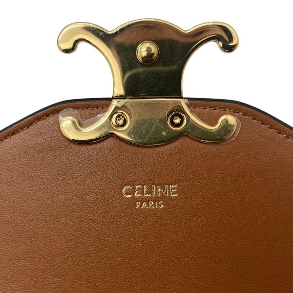 imgrc0088061961 Celine Envelope Bag Triomphe Canvas Calfskin Shoulder Bag