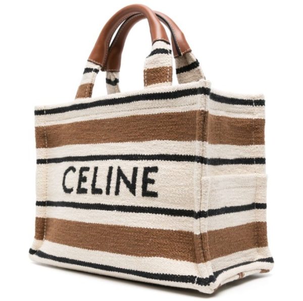 imgrc0088223744 Celine Small Cabas Thais Striped Multicolor