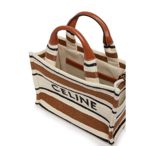 imgrc0088223747 Celine Small Cabas Thais Striped Multicolor