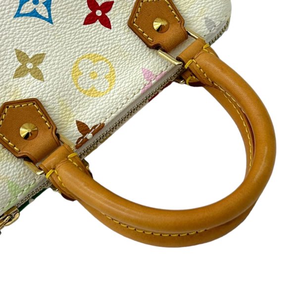 imgrc0088344657 Louis Vuitton Mini Speedy Handbag Canvas White