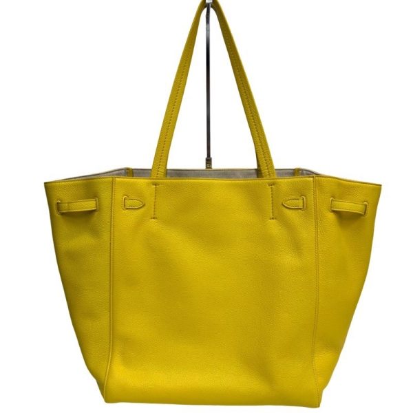 imgrc0088394660 Celine Hippo Phantom Tote Bag Leather Yellow