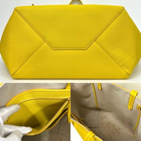 imgrc0088394663 Celine Hippo Phantom Tote Bag Leather Yellow