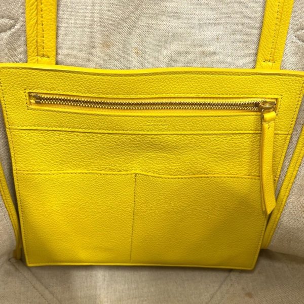 imgrc0088394668 Celine Hippo Phantom Tote Bag Leather Yellow