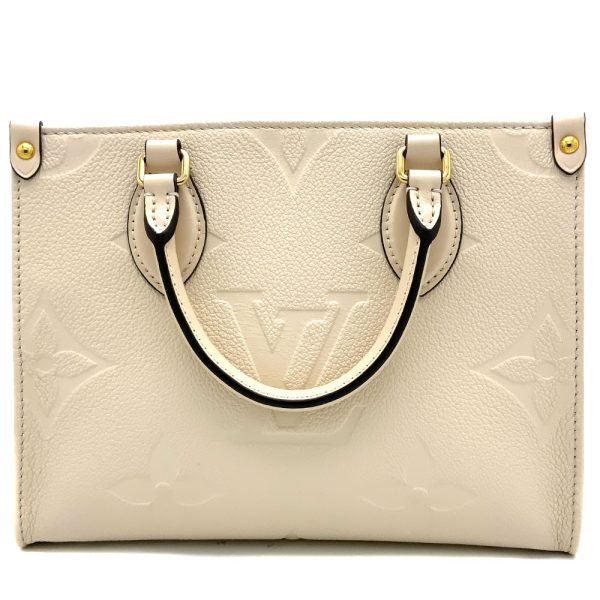 imgrc0088508682 Louis Vuitton On the Go PM Monogram Empreinte Crème Beige