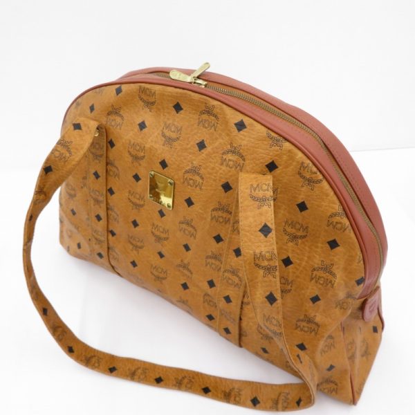 imgrc0089871846 MCM Visetos Boston Bag Brown