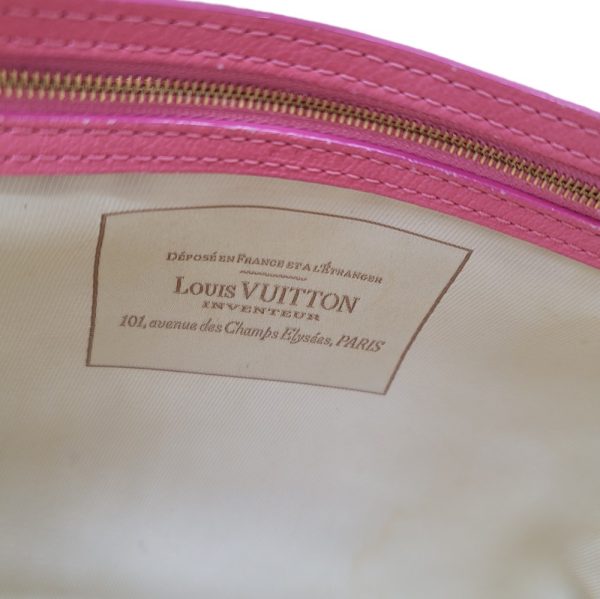 imgrc0091622095 LOUIS VUITTON Monogram Sabia Cava Tote Bag Pink Beige