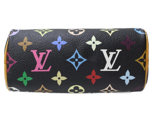 imgrc0092074715 Louis Vuitton Mini Speedy Shoulder Bag Monogram Multicolor Black