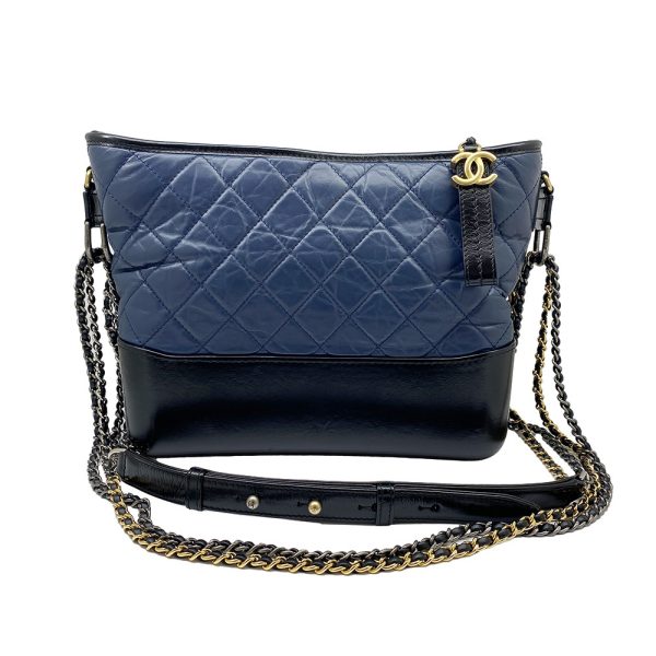 imgrc0092209451 Chanel Gabriel Chain Shoulder Bag Navy