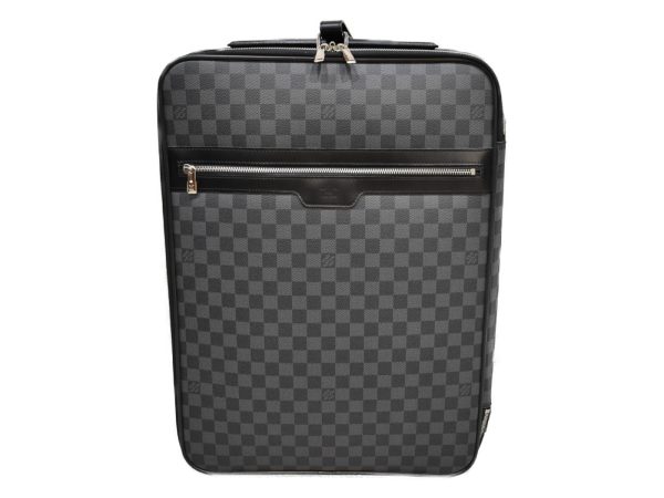 imgrc0092226767 Louis Vuitton Pegus Suitcase Canvas Gray