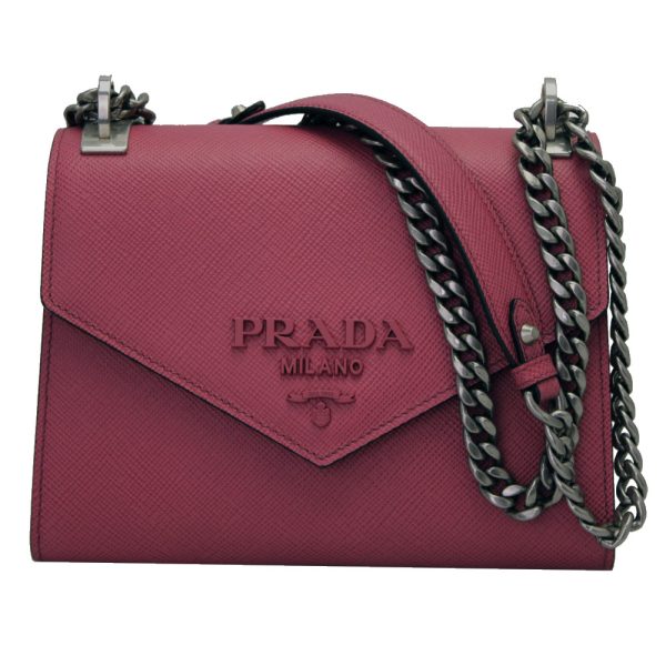 imgrc0092597759 Prada Crossbody Chain Shoulder Bag Rose Pink