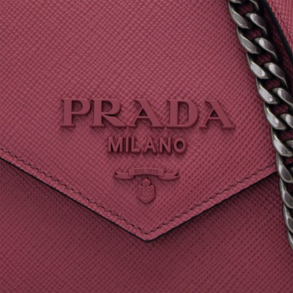 imgrc0092597763 Prada Crossbody Chain Shoulder Bag Rose Pink